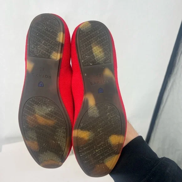 Rothy's Red Mary Jane Shoes - Picture 4 of 10